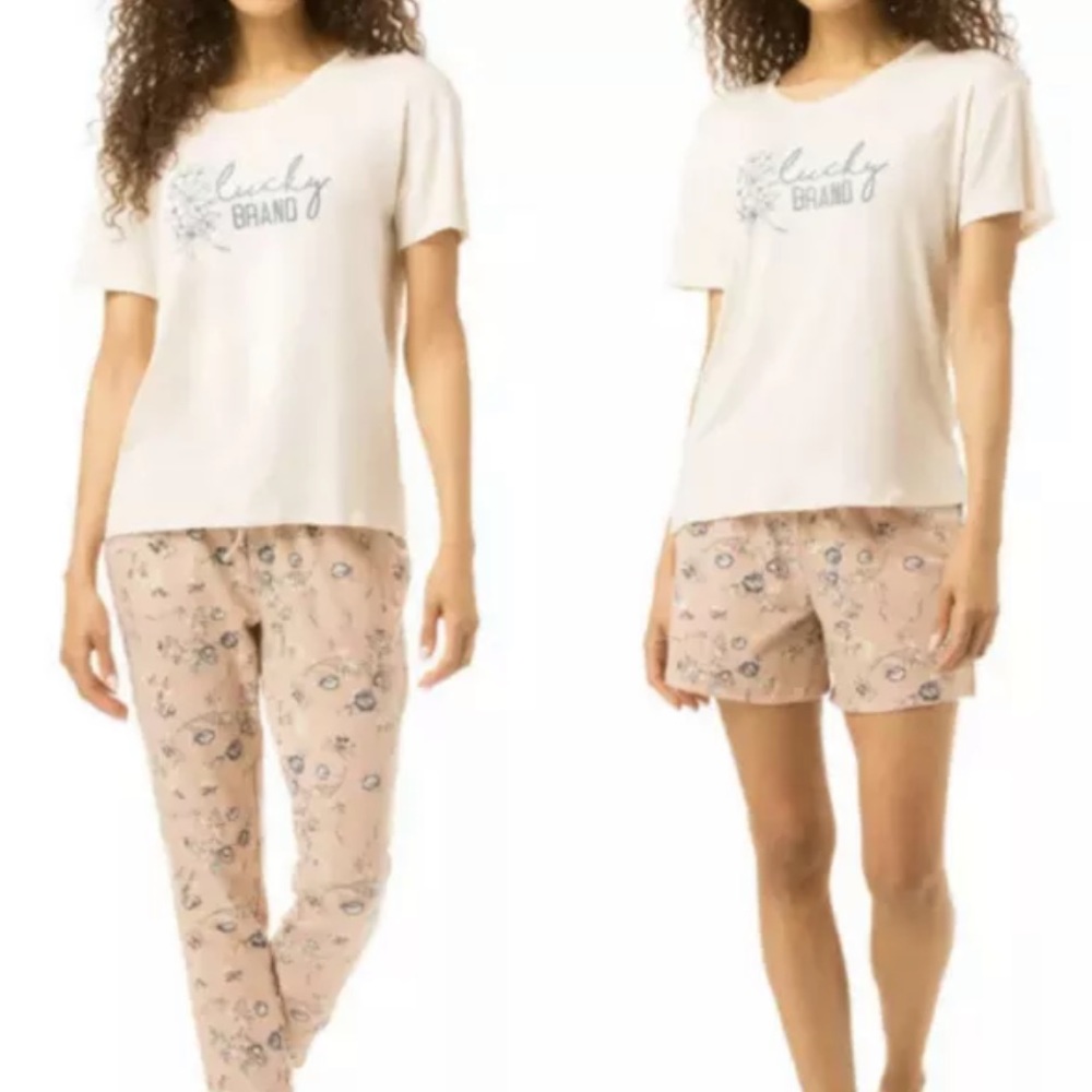 Lucky Brand Ladies' 3-piece Pajama Set XL